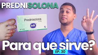 PREDNISOLONA PARA QUE SIRVE  3 COSAS [upl. by Baras]