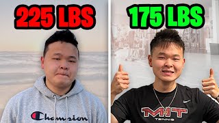 HOW I LOST 50 POUNDS IN 3 MONTHS  Obese to Healthy in 100 days [upl. by Etteiluj]