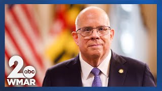 Larry Hogan concedes Maryland Senate race to Angela Alsobrooks [upl. by Ekul50]