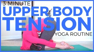 Yoga for Headaches  Yoga for Neck Shoulder amp Upper Back Tension [upl. by Milissa]