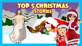 Top 5 Christmas Stories for Kids  Cozy Bedtime Stories Holiday Storytime Fun [upl. by Gaskill]