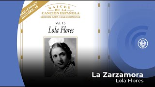 Lola Flores  La Zarzamora con letra  lyrics video [upl. by Ecidnac]