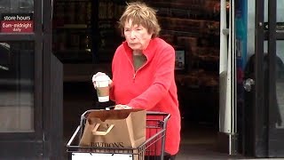 Film Icon Shirley MacLaine Makes A Malibu Grocery Run [upl. by Iinden]