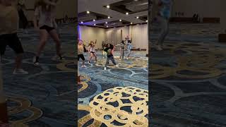 Old video at monsters dance convention dancer kids friends [upl. by Ledniahs755]