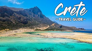 How to travel CRETE  Greece Must Watch Before Going [upl. by Nodaj]