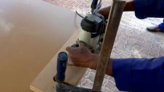 Formica LifeSeal Worktops Creating a Corner Joint [upl. by Miun]