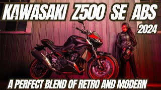 2024 KAWASAKI Z500 SE ABS  A Perfect Blend of Retro and Modern [upl. by Ataynik]