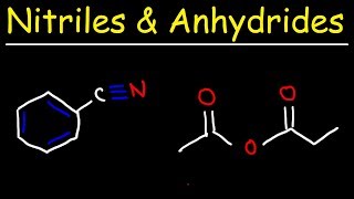 Naming Acid Anhydrides and Nitriles  IUPAC Nomenclature [upl. by Kushner]