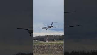 Everts air cargo md83 landing at ted stevens international airport anchorage Ak planespotting [upl. by Hayalat136]