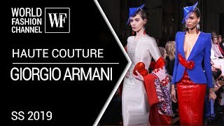 Giorgio Armani Prive Haute Couture SS 2019 [upl. by Brufsky]