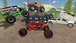 Buying Abandoned Monster Truck Park  Farming Simulator 22 [upl. by Merl379]