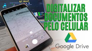 Como digitalizar qualquer documento direto no celular [upl. by Nywles]