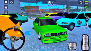 Modern Car Driving Simulator  Modified Car Parking 3D Car Game Android Gameplay [upl. by Aratehs639]