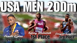 Erryion Knighton On Dope  200m Predictions US Olympic Trials Predictions [upl. by Yeclehc]