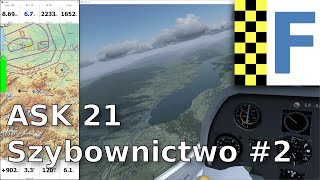 FlightGear 2020 82  ASK 21 szybownictwo część 23 [upl. by Aidroc]