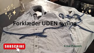 Forklæde uden syning [upl. by Chance]