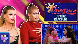 Drag Race Philippines Season 3 Episode 2 REACTION  Dont DRAG Us [upl. by Tarkany]