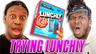 DEJI TRIES LUNCHLY FOR THE FIRST TIME [upl. by Adnwahsal]