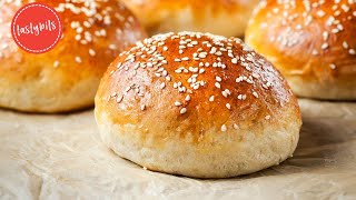 So machst Du die besten Brioche Burger Buns [upl. by Brittaney]