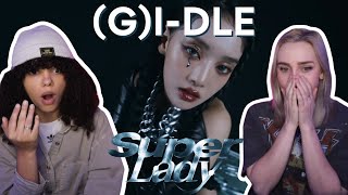 COUPLE REACTS TO GIDLE  Super Lady Official Music Video [upl. by Hu36]