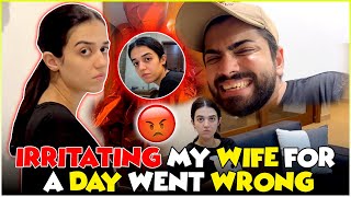 Irritating My Wife For A Day Went Wrong  Laraib Khalid  Zarnab Fatima  Zaraib [upl. by Assillem]