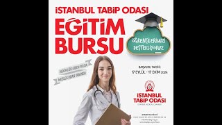 İstanbul Tabip Odası Bursu [upl. by Sucramat]