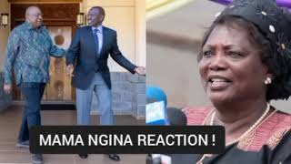 Mama Ngina strong message to Ruto after Visiting Uhuru SECRETLY in GATUNDU [upl. by Eak900]