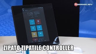 Zipato ZipaTile home automation controller review  HardwareInfo TV 4K UHD [upl. by Aleras766]