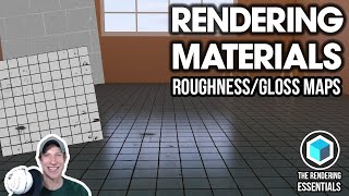 Materials for Rendering  ROUGHNESS AND GLOSS Maps [upl. by Mccullough]