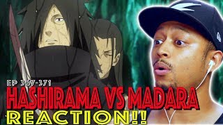 Hashirama vs Madara First Time Watching Naruto Shippuden 367  371 [upl. by Pieter]