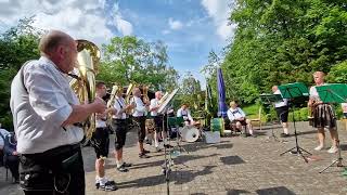 Clausthaler Berghornisten Darf es wirklich liebe sein  Schützenfest in Herzberg 2023 [upl. by Maurilla]