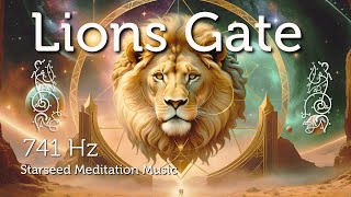 Lions Gate Portal 2024 Pleiadian Music [upl. by Anaihs]