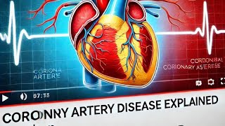 Coronary Artery Disease Part 1 What You Need to Know Clear amp Simple [upl. by Hsotnas]