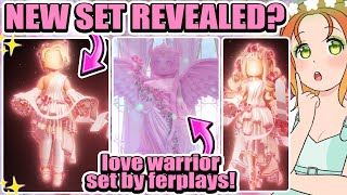 NEW SET REVEALED BY ROYALE HIGH Love Warrior Set Could Be The BRAND NEW Everfriend Set [upl. by Cuhp146]