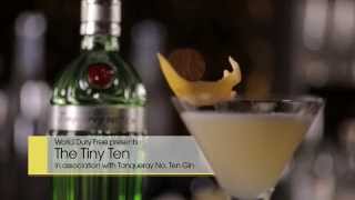 How To Make A Tiny Ten Tanqueray Gin Cocktail [upl. by Egag]