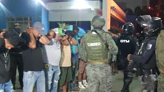 Operativos de impacto terminan con casi 70 personas detenidas [upl. by Sena]