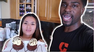 COOKING WITH THE BLASIAN FAMILY EPISODE 1 CHOCOLATE LAVA CAKE [upl. by Gurney]