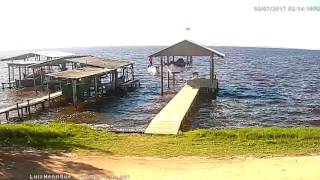 Lagoa da Garopaba do Sul  Jaguaruna  SC TIME LAPSE [upl. by Arreic]