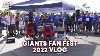 GIANTS FAN FEST VLOG 2022 [upl. by Brosy]