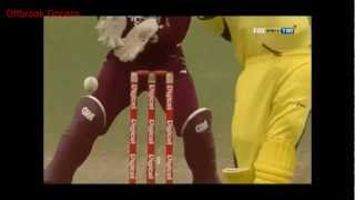 UNPLAYABLE Sunil Narine Carrom BallDoosraKnuckle Ball To Clint McKay [upl. by Kristien637]