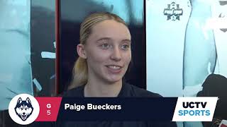 Paige Bueckers Full Media Availability 11192024 [upl. by Charil]