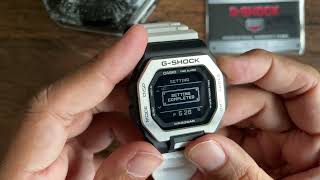 G SHOCK GBX1001 User Profile Settings [upl. by Idac]