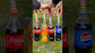 “Taste Test Coke vs Fanta vsPepsi ” 🔥😱 drink cokevsmentos drink [upl. by Etnoval]