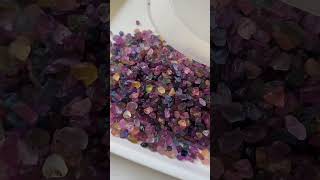 Colorful Crystal Discovery Shocks Experts shorts shortsvideo youtubeshorts gemstone crystal [upl. by Hullda]