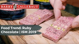 The Food Trend 2019 Ruby Chocolate  Barry Callebaut [upl. by Roeser820]