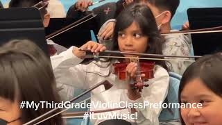 My third grade violin performance 🎻￼ [upl. by Assirt]