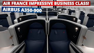 TRÉS CHIC Air France LOVELY A350900 The total Business Class Experience Sao Paulo  Paris [upl. by Seiber]