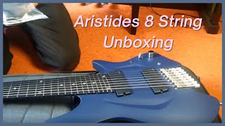 Unboxing the New Aristides Guitar [upl. by Nnylamme]