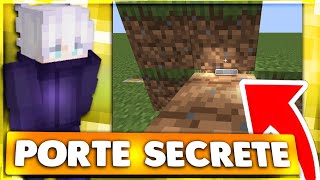 Comment Faire une PORTE SECRETE sur MINECRAFT [upl. by Magavern]