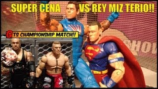 GTS WRESTLING Championship Match Taker vs Brock WWE Raw parody figure matches animation stop motion [upl. by Nussbaum]